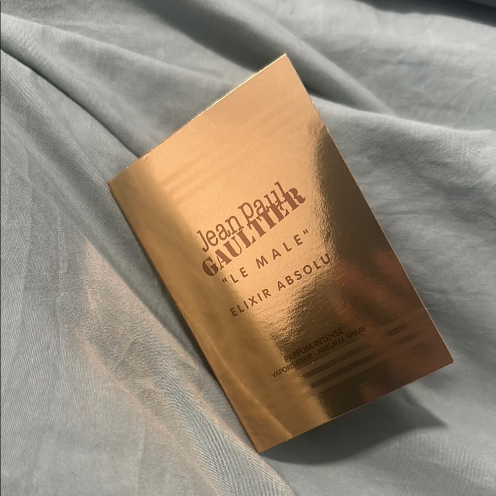 4/$15 Jean Paul Gaultier Le Male Elixir Absolu sample